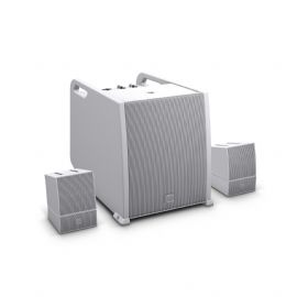 Sistema array set AV portatile incluso cavo per altoparlante, bianco LD Systems CURV 500 AVS W