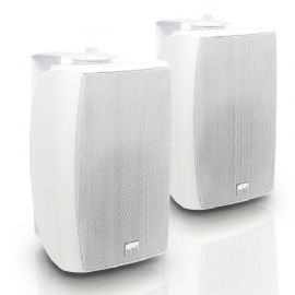 Altoparlante a parete da 5,25&rdquo;; a 2 vie, 100 V, bianco (coppia) LD Systems Contractor CWMS 52 W 100 V