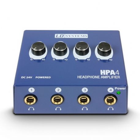 Amplificatore per Cuffie a 4 Canali LD Systems HPA 4