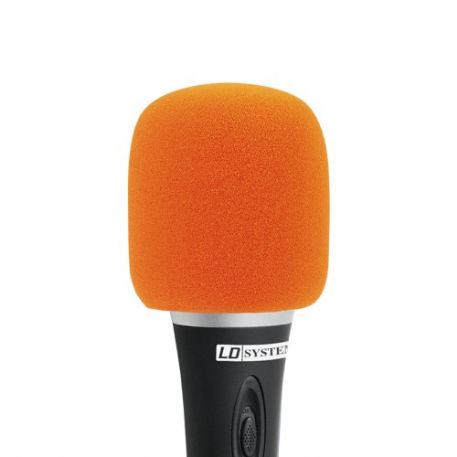 Protezione anti-vento arancione per Microfoni LD Systems D 913 ORG