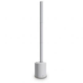 Sistema PA a colonne super portatile alimentato a batterie in bianco LD Systems MAUI 5 GO W