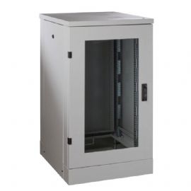 Mobile rack 18 U RAL7035 (Telaio+pannelli lat. + zoccolo) FBT ACM 18