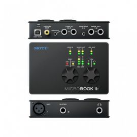 INTERFACCIA AUDIO 4x6 USB 2.0 CON MIC PREAMP E INGRESSO CHITARRA MOTU Microbook Iic