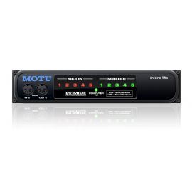 INTERFACCIA MIDI USB 5 IN - 5 OUT MOTU MicroLite