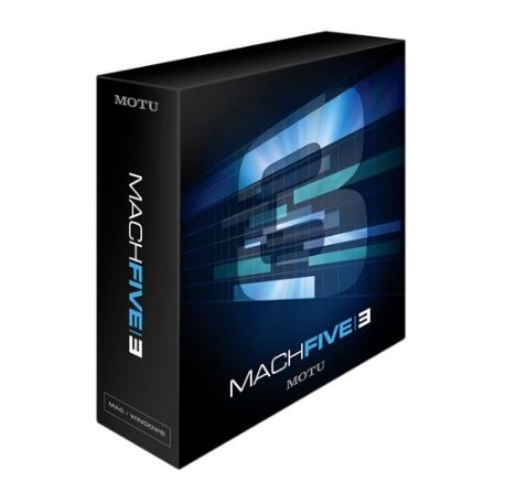 CAMPIONATORE SOFTWARE E LIBRERIA DI SUONI MOTU Mach Five 3