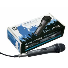 MICROFONO DINAMICO XLR - JACK 6.3 CON CAVO 4 MT PER KARAOKE M LIVE OKYMIC SY104 