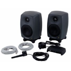 Kit Bundle coppia Casse Monitor Nere 8320AP + GLM Kit + Controllo volume 9310AM GENELEC 8320APM-PACK