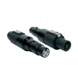 ADATTATORE SPEAKON 4 POLI FEMMINA - XLR 3 POLI FEMMINA PROEL SPKA10