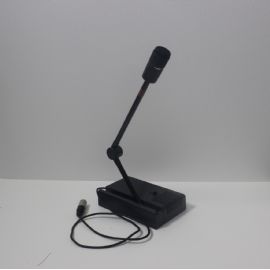 COPPIA MICROFONO DA TAVOLO PASO B50 M Desk Top Microphone Made in Italy B 50 M - Usato