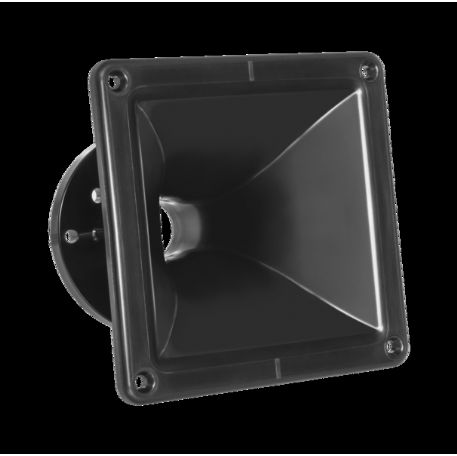 TROMBA HF HORN IN ABS 1” Pollici (25mm) 90°x60° 130.5x130.5x90 mm ME 10 v2 B&C Speakers