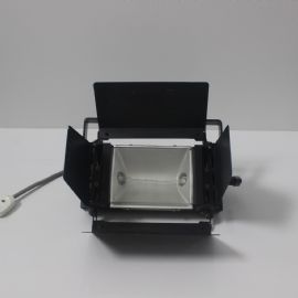 FARO ILLUMINATORE FOTOGRAFICO IANIRO MINILITE MOD. 170 1000 W R7s COL. NERO - Usato