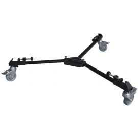 SUPPORTO CON RUOTE KONIG KN-DL10 PER TREPIEDE FOTOGRAFICO PHOTO TRIPOD DOLLY - Usato, con scatola