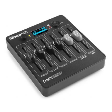 BeamZ DMX65W DMX Controller DMX Senza Fili a Batteria 6 fader