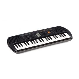 TASTIERA 44 TASTI 100 TONI CASIO SA-77 PIANOLA MUSICALE MINI PER SCUOLA MEDIA NERO/GRIGIO