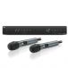 SISTEMA MICROFONICO WIRELESS SENNHEISER XSW 1 825 Dual Vocal Set CON DOPPIO TRASMETTITORE PALMARE Freq. B: 614-638MHz