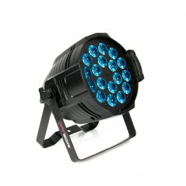 PROIETTORE PAR LED 18x12W full color RGBWAP 6 IN 1 DMX IP20 PL612 MASTER AUDIO