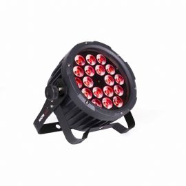 PROIETTORE PAR LED 18x10W full color RGBW 4 IN 1 DMX IP65 PLW410 MASTER AUDIO