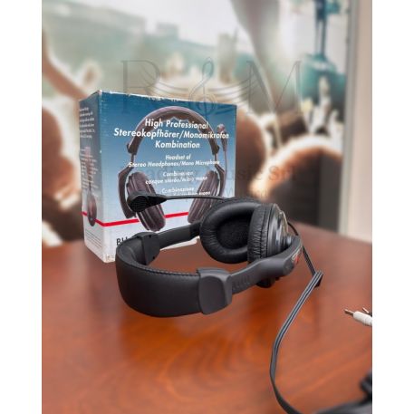 CUFFIE CON MICROFONO DINAMICO MONACOR BH-006 - Nuovo, aperto e mai usate