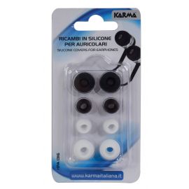 KARMA Ricambi in silicone per auricolari