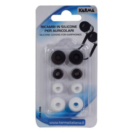 KARMA Ricambi in silicone per auricolari