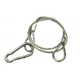 KARMA Cavo di sicurezza 2mm da 70cm
