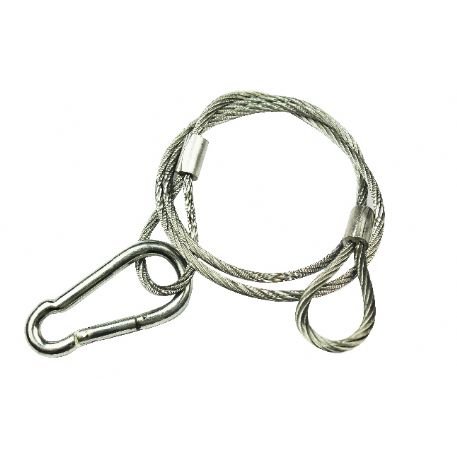 KARMA Cavo di sicurezza 2mm da 70cm