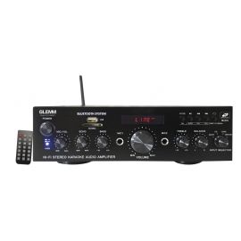 KARMA Amplificatore stereo 2x50W  Display, MP3, Bluetooth