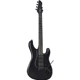Eko Aire Stealth Matt Black – Chitarra Elettrica HSS con Tremolo Wilkinson