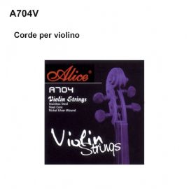 SET CORDIERA COMPLETA DAM A704V PER VIOLINO 