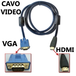 Cavi Assemblati Video VGA - HDMI - DVI - BNC - S VIDEO