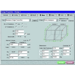 Software Progettazione Cassa Acustica Box 